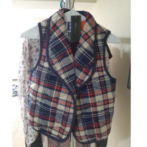 Plaid Vest